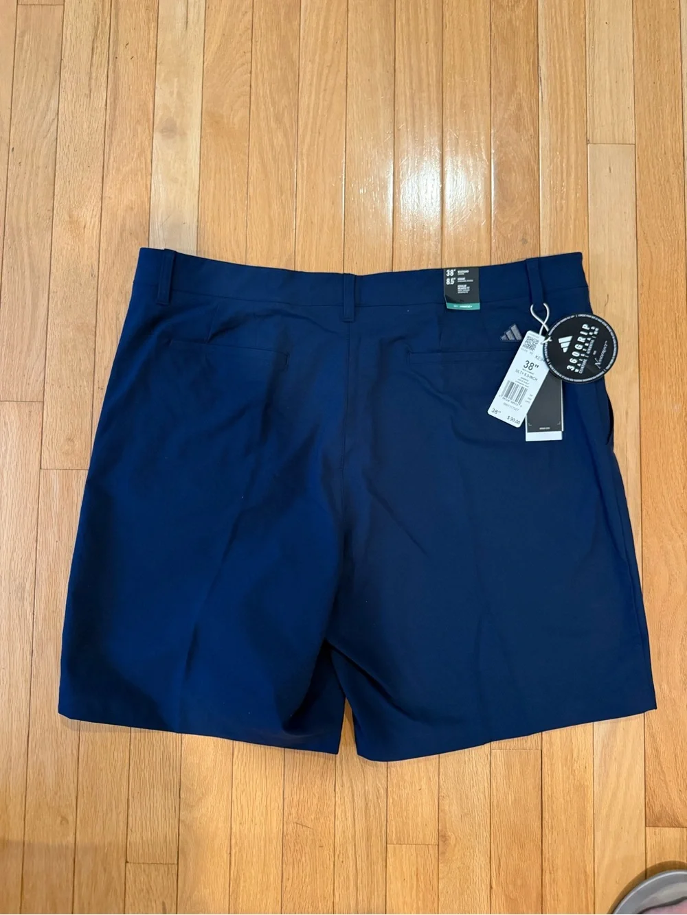 Adidas Ultimate365 Golf Shorts Navy 38 x 8.5” NWT Stretch Performance